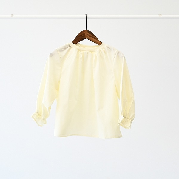 【25FW】ギャザーブラウス / オフホワイト