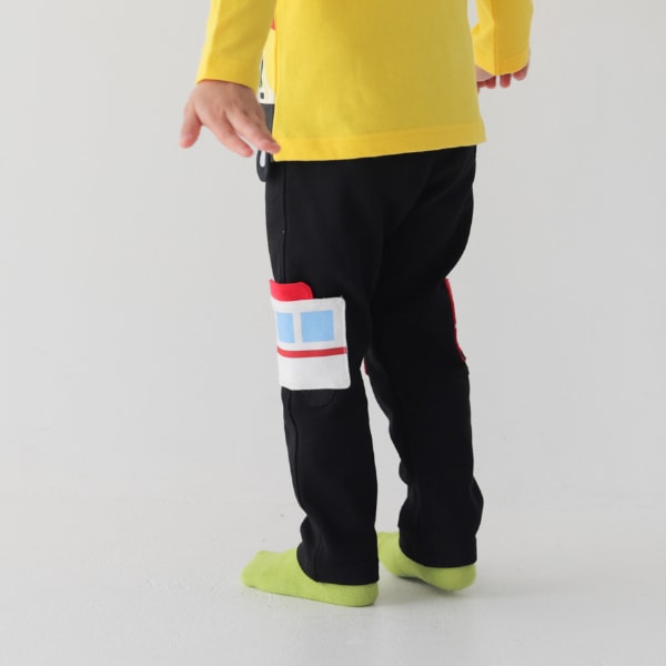 【25FW】働く車 ロングパンツ / ブラック