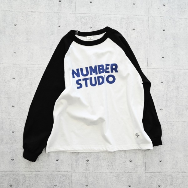 【25FW】NUMBER STUDIO ロングTシャツ / オフホワイト