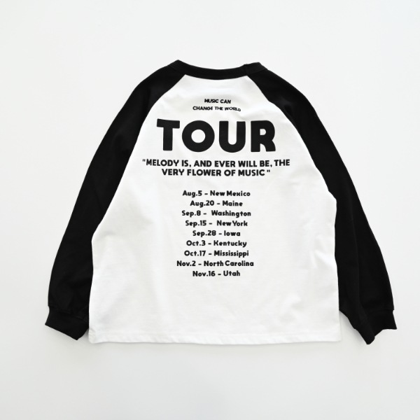 【25FW】NUMBER STUDIO ロングTシャツ / オフホワイト