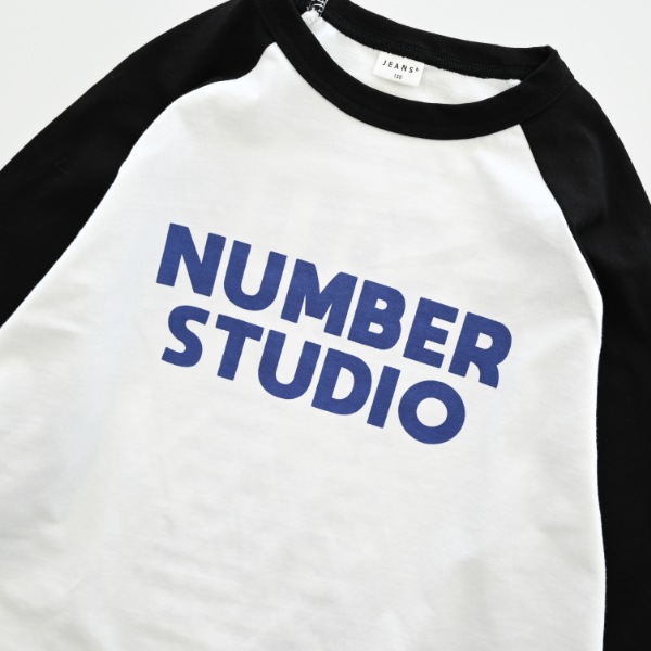 【25FW】NUMBER STUDIO ロングTシャツ / オフホワイト
