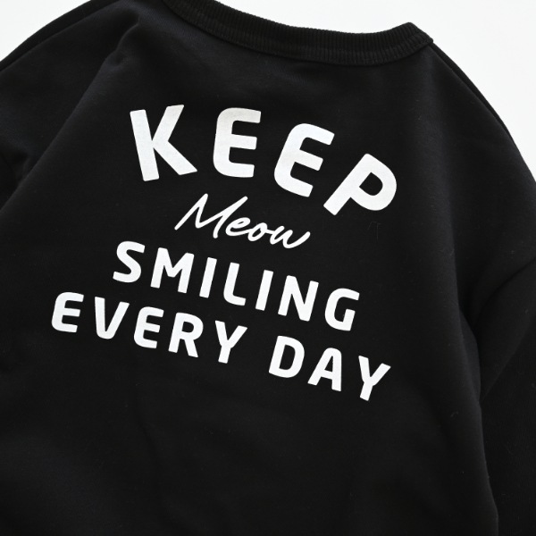 【25FW】CAT トレーナー / ブラック