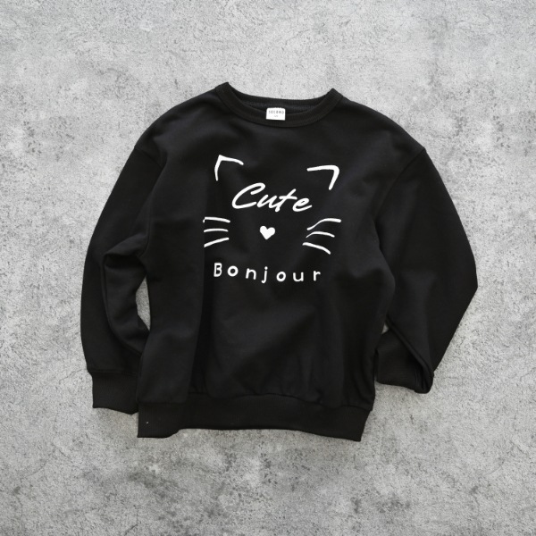 【25FW】CAT トレーナー / ブラック