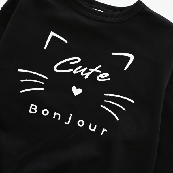 【25FW】CAT トレーナー / ブラック