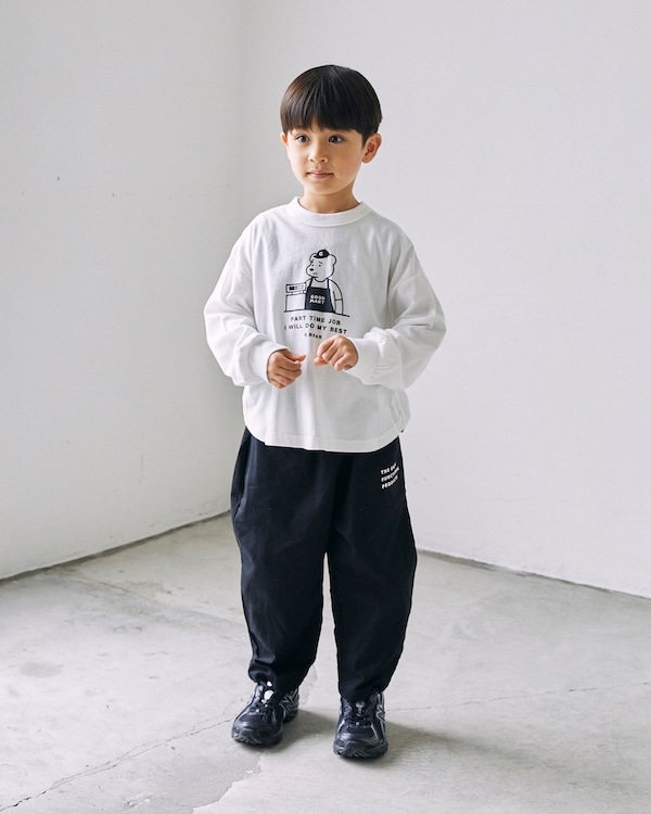 【ジェネレーター】G.BEAR L/S Tシャツ / ホワイト
