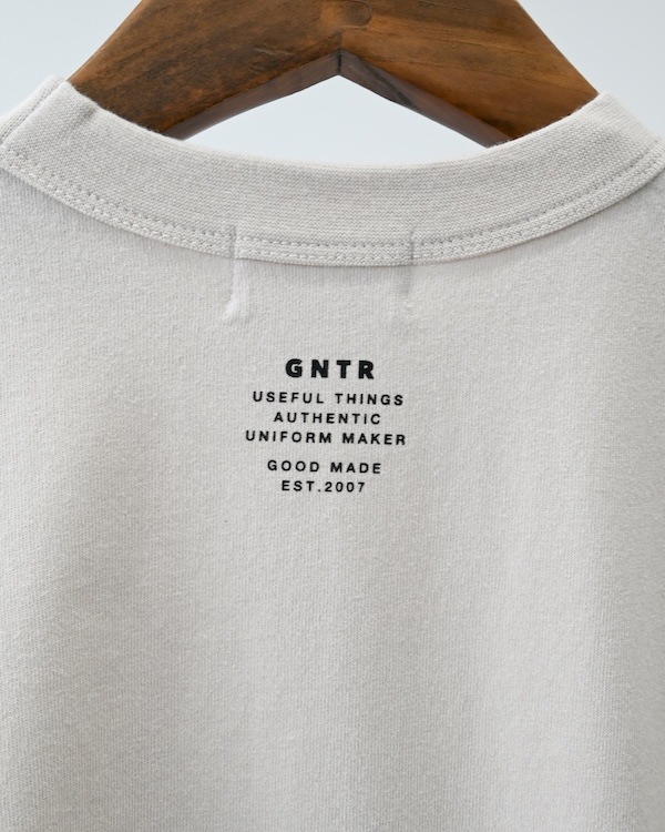 【ジェネレーター】G.BEAR L/S Tシャツ / ホワイト