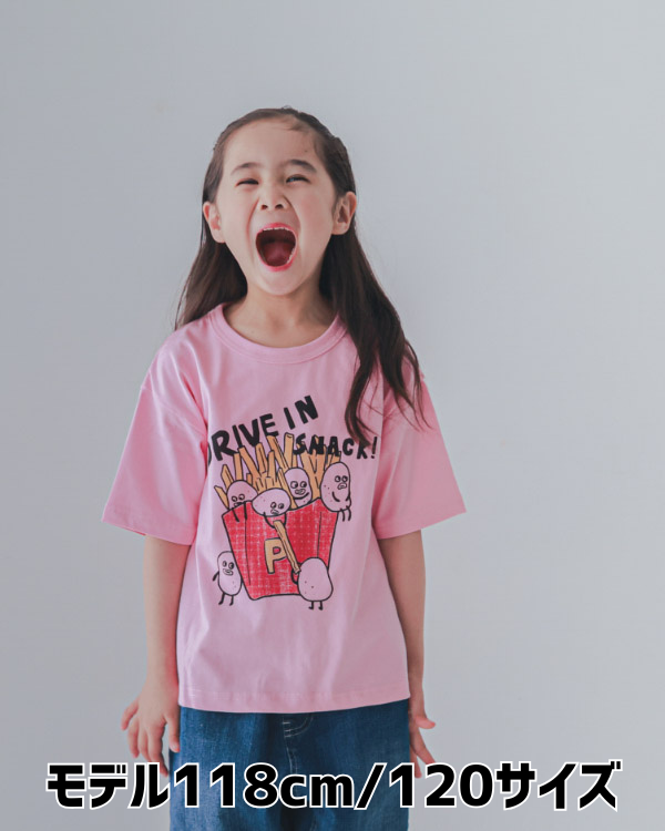 【セカンド】POTATOTシャツ / ピンク