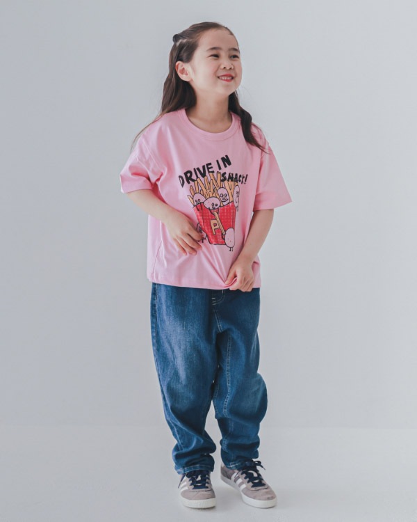 【セカンド】POTATOTシャツ / ピンク