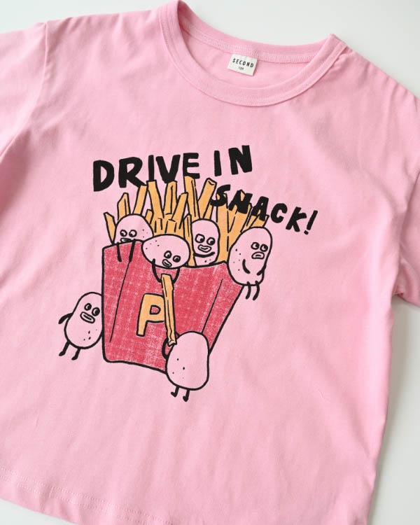 【セカンド】POTATOTシャツ / ピンク