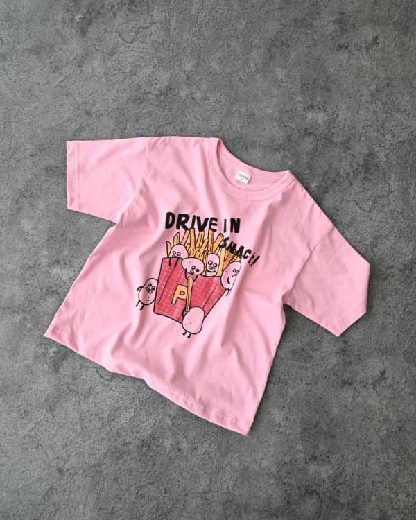 【セカンド】POTATOTシャツ / ピンク