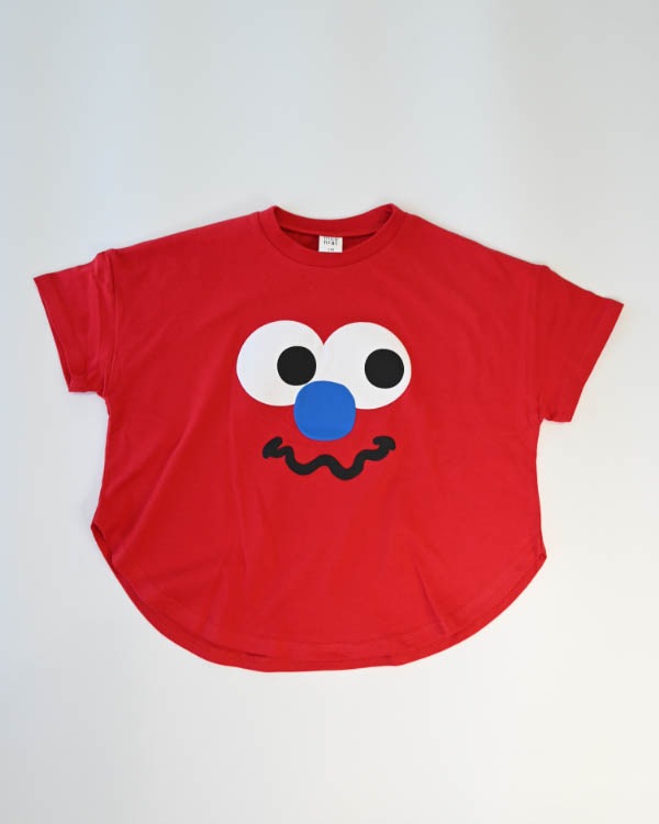 【ニコフラート】モンスターなりきり Tシャツ / レッド
