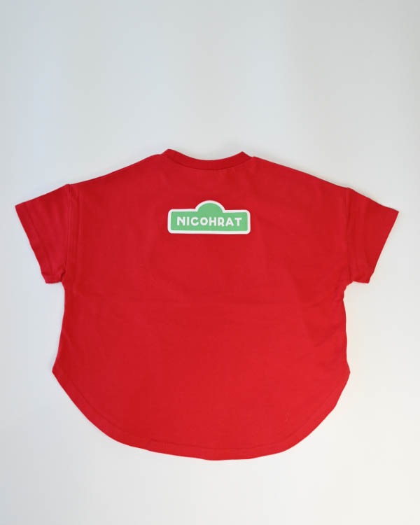 【ニコフラート】モンスターなりきり Tシャツ / レッド