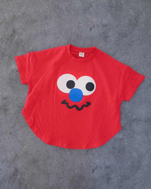 【ニコフラート】モンスターなりきり Tシャツ / レッド