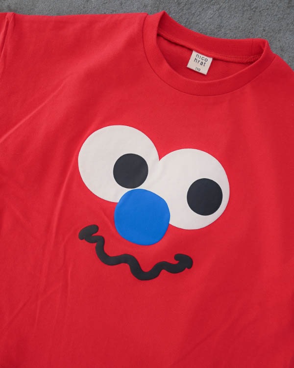 【ニコフラート】モンスターなりきり Tシャツ / レッド