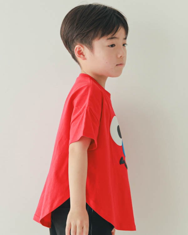 【ニコフラート】モンスターなりきり Tシャツ / レッド