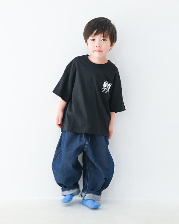 【ジェネレーター】BIG BURGER Tシャツ / ブラック