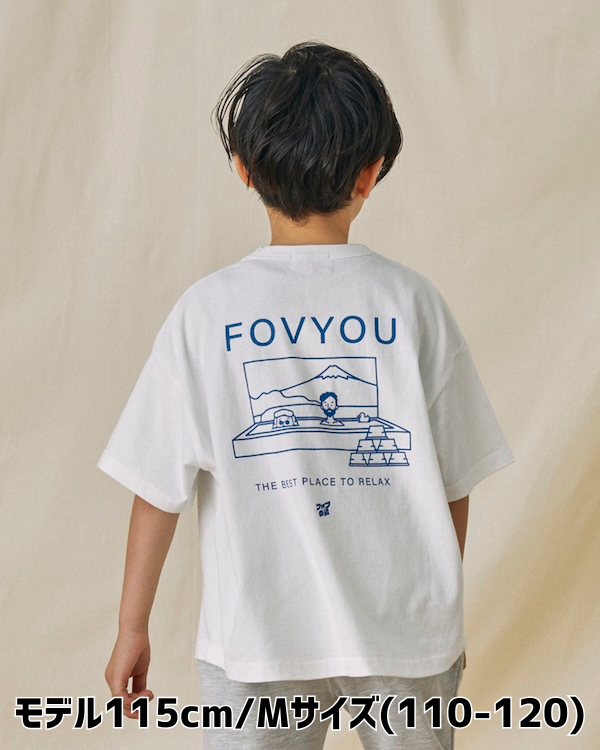 【フォブ】フォブの湯Tシャツ / ホワイト