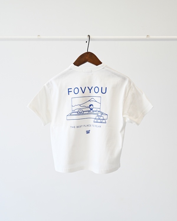 【フォブ】フォブの湯Tシャツ / ホワイト