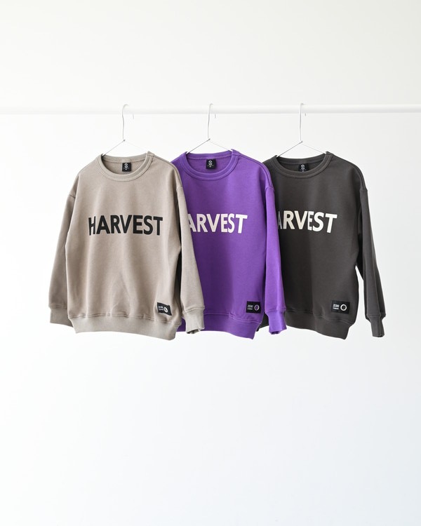 【ゼロスタンダード】HARVEST トレーナー / パープル