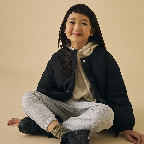 【25FW】ノーカラージャケット / ブラック