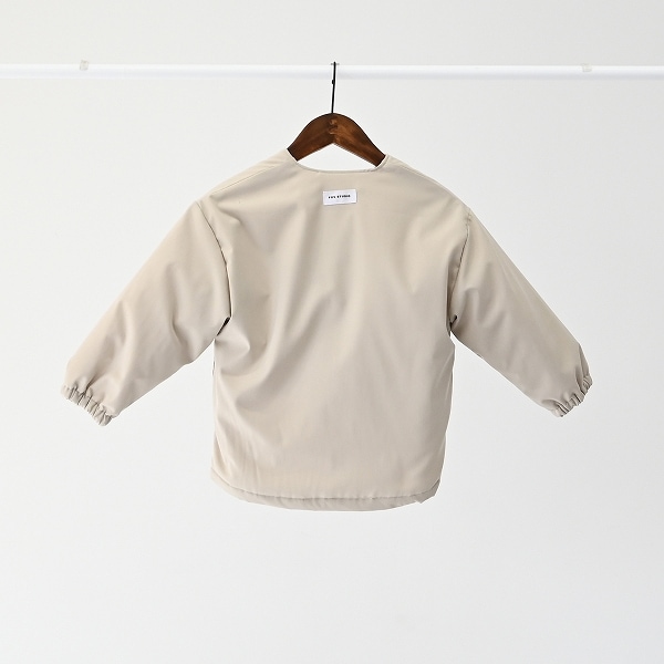 【25FW】ノーカラージャケット / ブラック