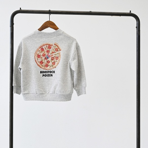 【25FW】POIZZA トレーナー / 杢グレー