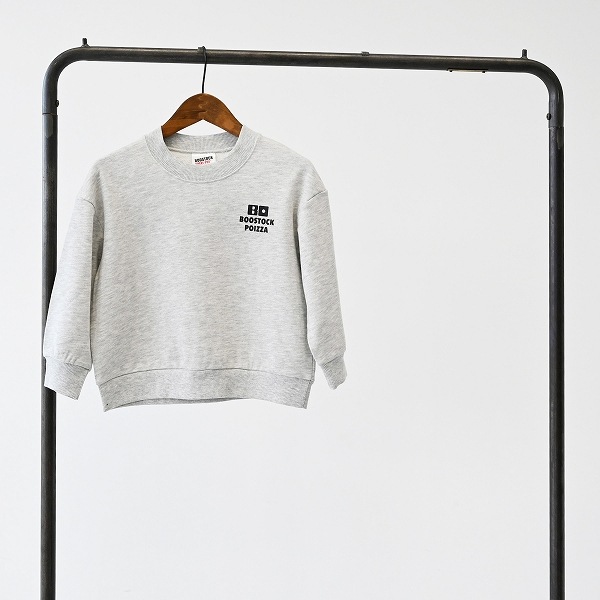 【25FW】POIZZA トレーナー / 杢グレー