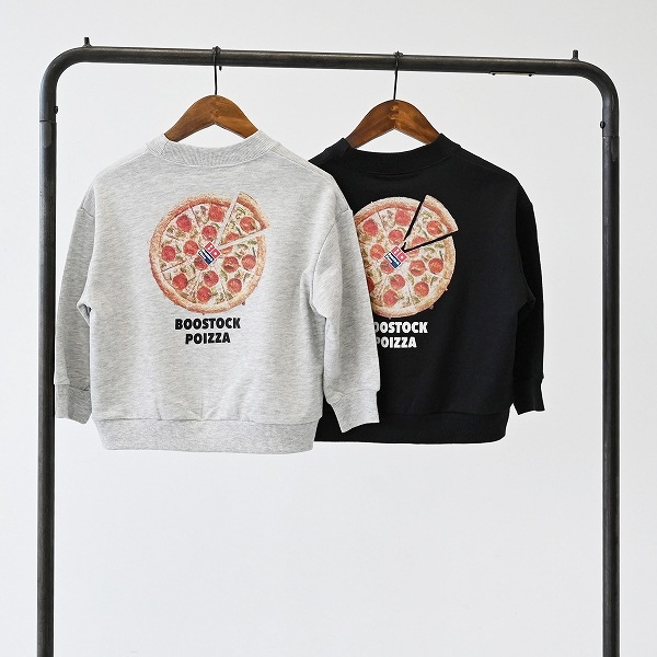 【25FW】POIZZA トレーナー / 杢グレー