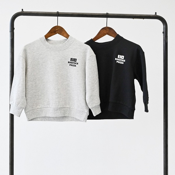 【25FW】POIZZA トレーナー / 杢グレー