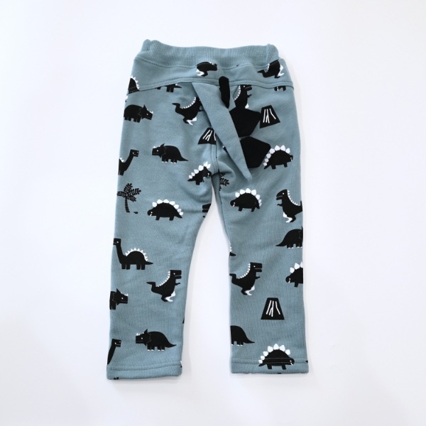 【25FW】恐竜 ロングパンツ / ブルー