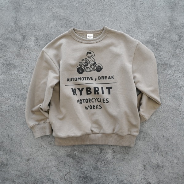 【25FW】HYBRIT トレーナー / ベージュ