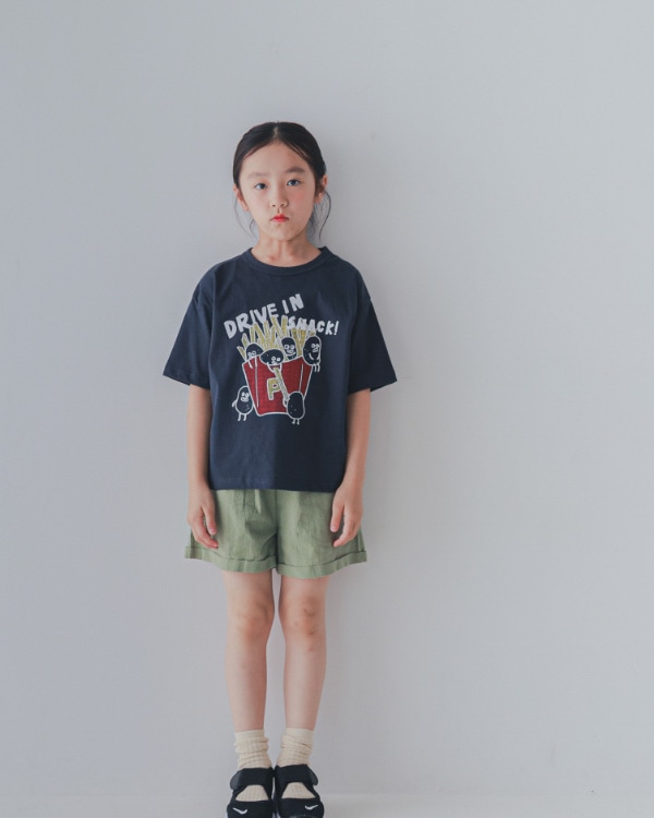 【セカンド】POTATOTシャツ / ネイビー