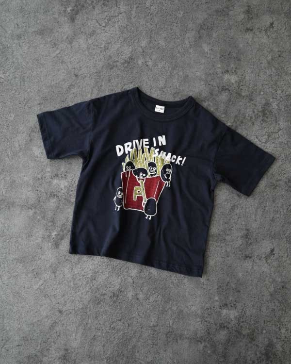 【セカンド】POTATOTシャツ / ネイビー