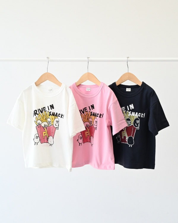 【セカンド】POTATOTシャツ / ネイビー