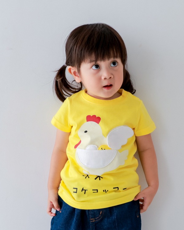 【26SS】コケコッコー Tシャツ / イエロー