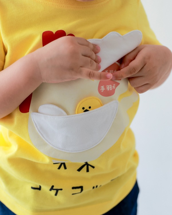 【26SS】コケコッコー Tシャツ / イエロー