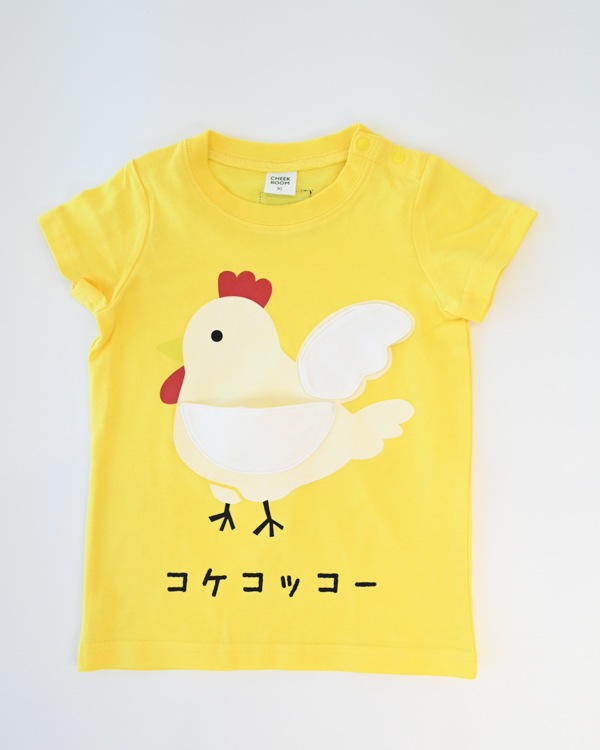 【26SS】コケコッコー Tシャツ / イエロー