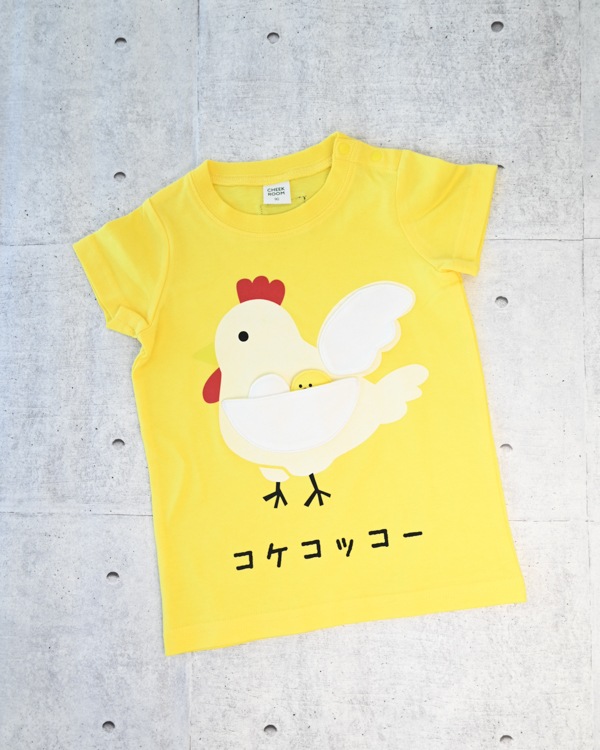 【26SS】コケコッコー Tシャツ / イエロー