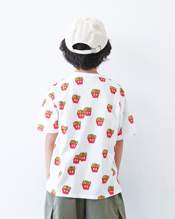 【ニコフラート】ポテト Tシャツ / オフホワイト