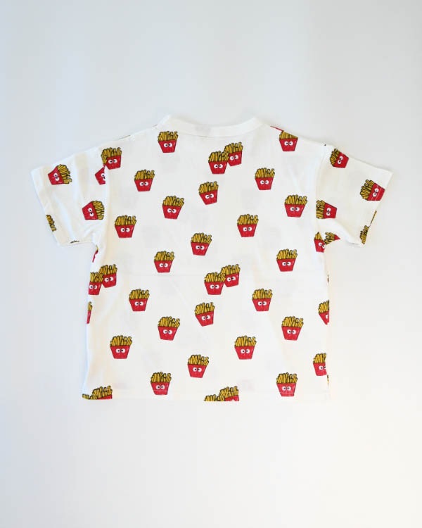 【ニコフラート】ポテト Tシャツ / オフホワイト