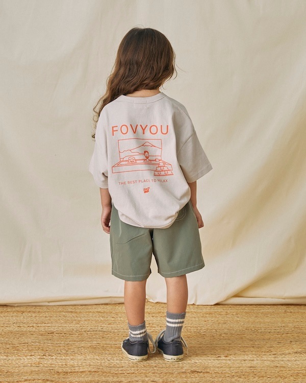 【フォブ】フォブの湯Tシャツ / サンド