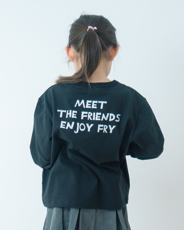 【セカンド】someday ロングTシャツ / ブラック