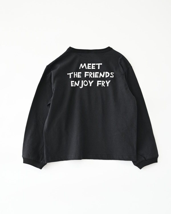 【セカンド】someday ロングTシャツ / ブラック