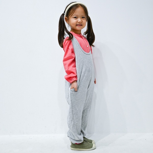 【25FW】イージーサロペット / 杢グレー