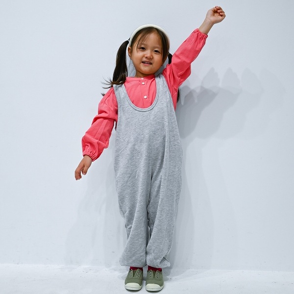 【25FW】イージーサロペット / 杢グレー