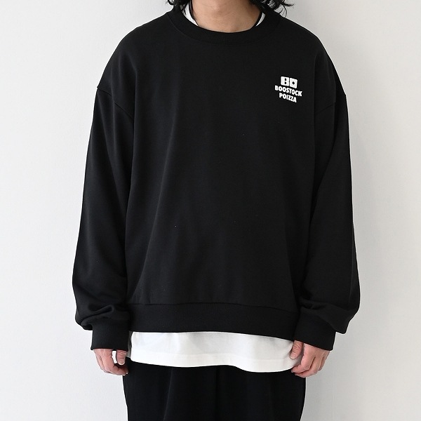 【25FW】POIZZA トレーナー / ブラック
