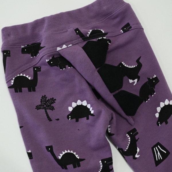 【25FW】恐竜 ロングパンツ / パープル