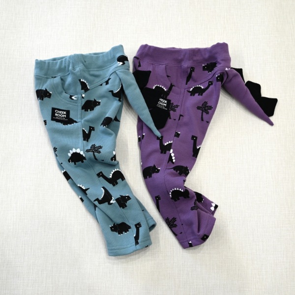 【25FW】恐竜 ロングパンツ / パープル