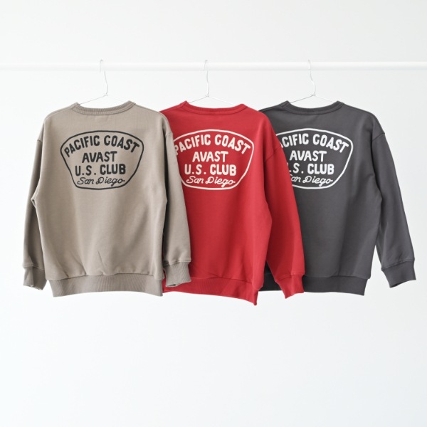 【25FW】HYBRIT トレーナー / レッド