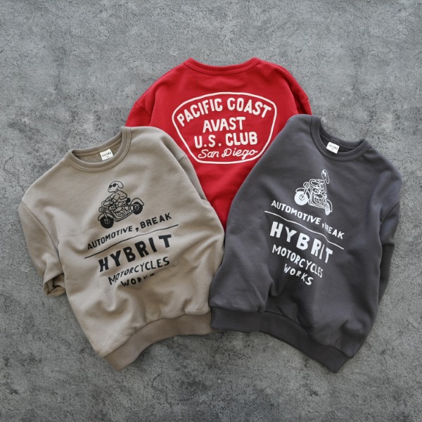 【25FW】HYBRIT トレーナー / レッド